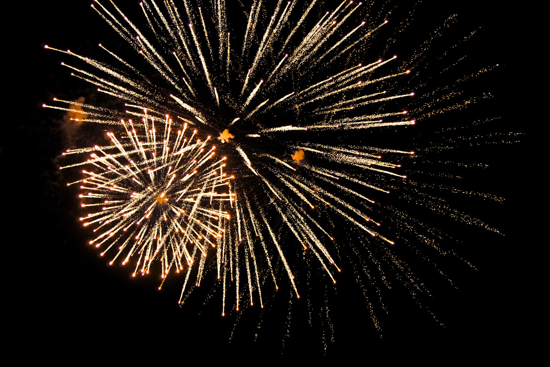 Feu d’artifice à Lyon – 14 juillet 2018